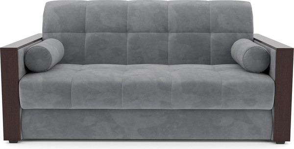 Изображение товара Диван Mebel-Ars Аккордеон Техас НПБ 120x200 (Vivaldi 92/темно-серый)