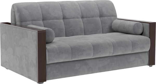 Изображение товара Диван Mebel-Ars Аккордеон Техас НПБ 155x200 (Vivaldi 92/темно-серый)