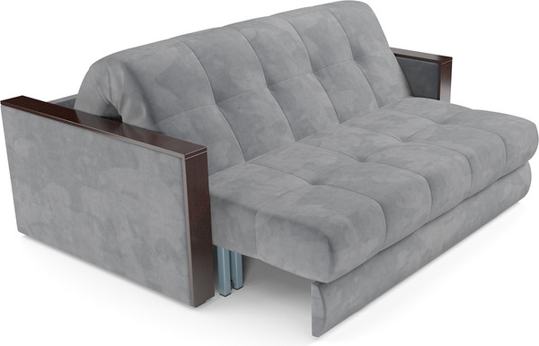 Изображение товара Диван Mebel-Ars Аккордеон Техас ППУ 155x200 (Vivaldi 92/темно-серый)