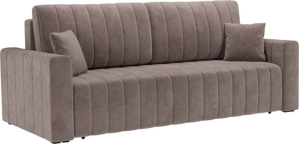 Изображение товара Диван Mebel-Ars Еврокнижка Лондон (Vivaldi 6/капучино)