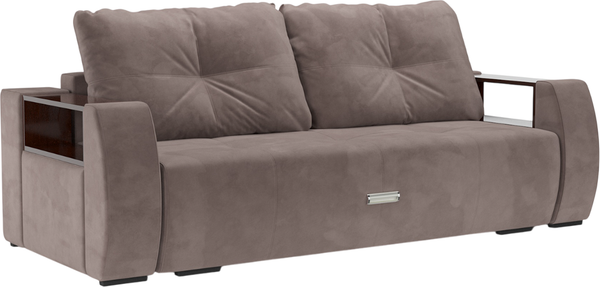 Изображение товара Диван Mebel-Ars Еврокнижка Мальтида (Vivaldi 6/капучино)