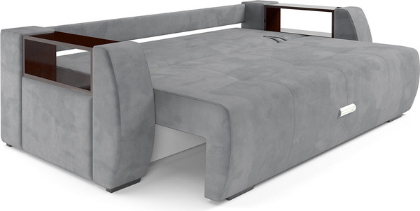 Изображение товара Диван Mebel-Ars Еврокнижка Мальтида (Vivaldi 92/темно-серый)