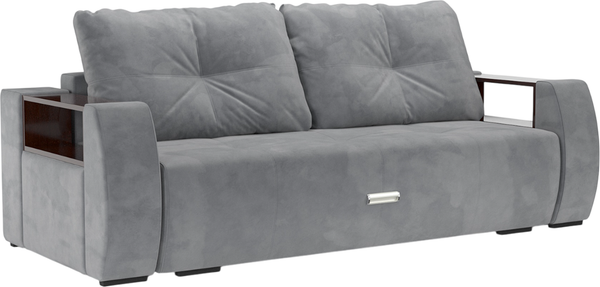 Изображение товара Диван Mebel-Ars Еврокнижка Мальтида (Vivaldi 92/темно-серый)