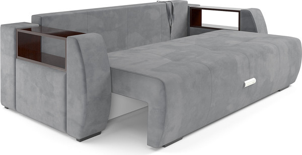 Изображение товара Диван Mebel-Ars Еврокнижка Мальтида (Vivaldi 92/темно-серый)