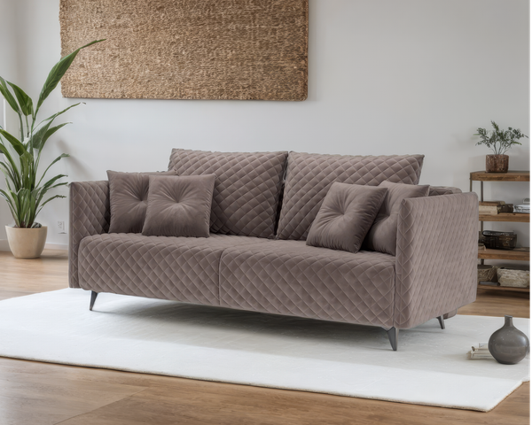 Изображение товара Диван Mebel-Ars Вашингтон (Vivaldi 6/капучино)