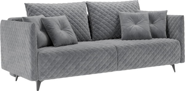 Изображение товара Диван Mebel-Ars Вашингтон (Vivaldi 92/темно-серый)