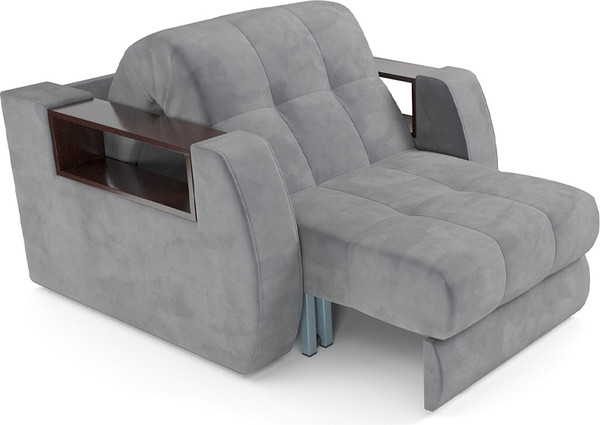 Изображение товара Кресло-кровать Mebel-Ars Барон №3 НПБ (Vivaldi 92/темно-серый)