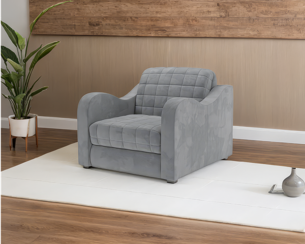 Изображение товара Кресло-кровать Mebel-Ars Барон №4 (Vivaldi 92/темно-серый)