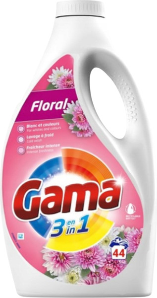 Изображение товара Гель для стирки GAMA Floral с цветочным ароматом (1.98л)