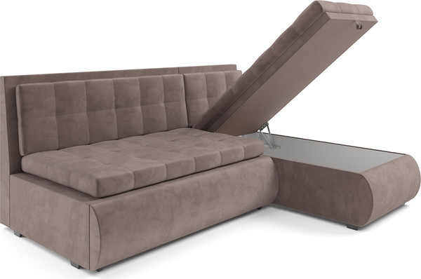 Изображение товара Диван угловой Mebel-Ars Кормак (Vivaldi 6/капучино)