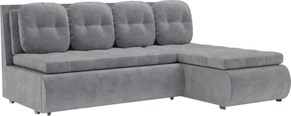 Изображение товара Диван угловой Mebel-Ars Кормак (Vivaldi 92/темно-серый)