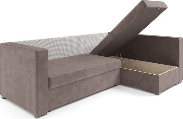 Изображение товара Диван угловой Mebel-Ars Мансберг (Vivaldi 6/капучино)