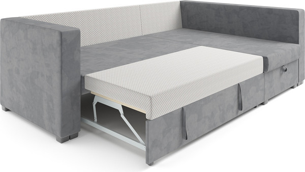 Изображение товара Диван угловой Mebel-Ars Мансберг (Vivaldi 92/темно-серый)