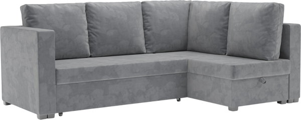 Изображение товара Диван угловой Mebel-Ars Мансберг (Vivaldi 92/темно-серый)
