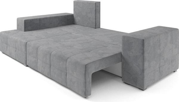 Изображение товара Диван угловой Mebel-Ars Монреаль левый (Vivaldi 92/темно-серый)