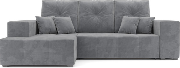 Изображение товара Диван угловой Mebel-Ars Монреаль левый (Vivaldi 92/темно-серый)