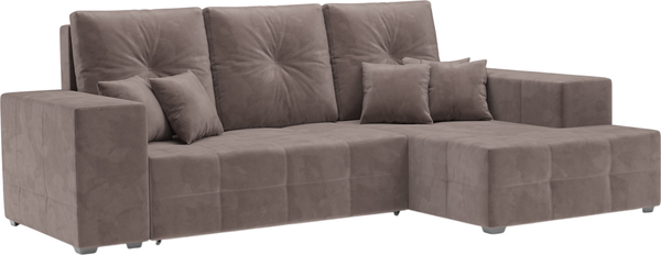 Изображение товара Диван угловой Mebel-Ars Монреаль правый (Vivaldi 6/капучино)