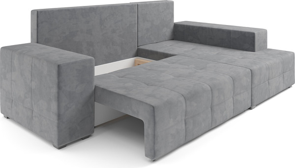 Изображение товара Диван угловой Mebel-Ars Монреаль правый (Vivaldi 92/темно-серый)