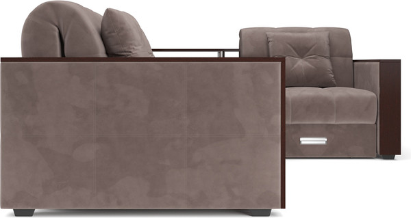 Изображение товара Диван угловой Mebel-Ars Прага НПБ (Vivaldi 6/капучино)