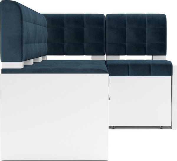 Изображение товара Уголок кухонный мягкий Mebel-Ars Ганновер 205x82x130 (темно-синий/Luna 034)