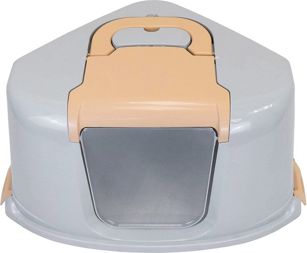 Изображение товара Туалет-домик ZooM Угловой / 2937беж-св.сер