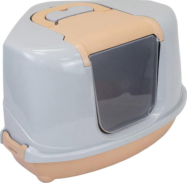 Изображение товара Туалет-домик ZooM Угловой / 2937беж-св.сер