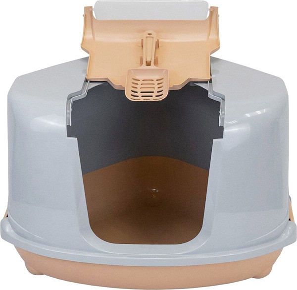 Изображение товара Туалет-домик ZooM Угловой / 2937беж-св.сер