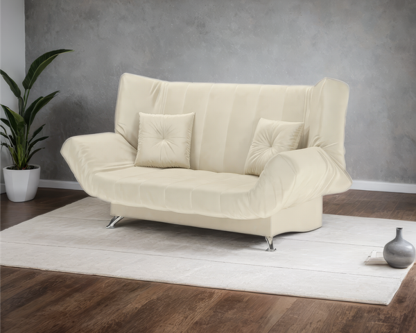 Изображение товара Диван Mebel-Ars Гольф (бархат бежевый Star Velvet 6 Light Beige)