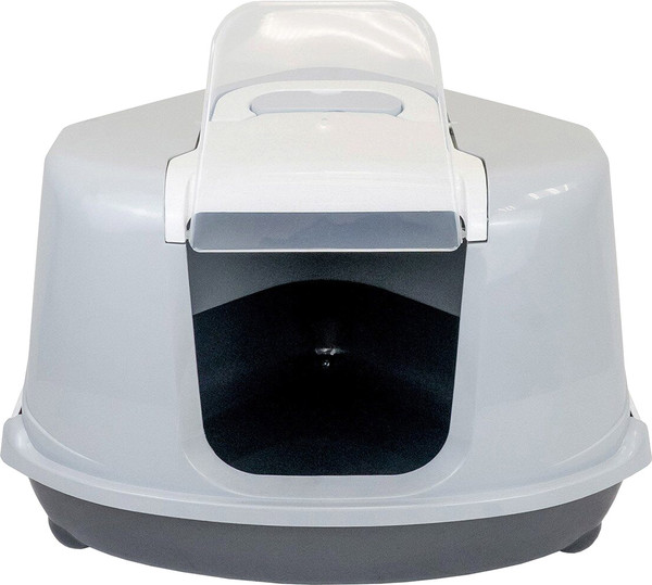 Изображение товара Туалет-домик ZooM Угловой / 2937т.сер-св.сер