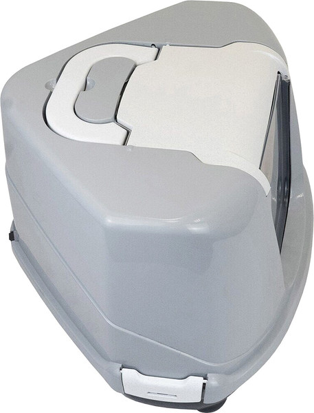 Изображение товара Туалет-домик ZooM Угловой / 2937т.сер-св.сер