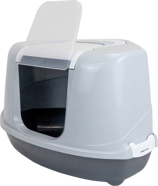 Изображение товара Туалет-домик ZooM Угловой / 2937т.сер-св.сер