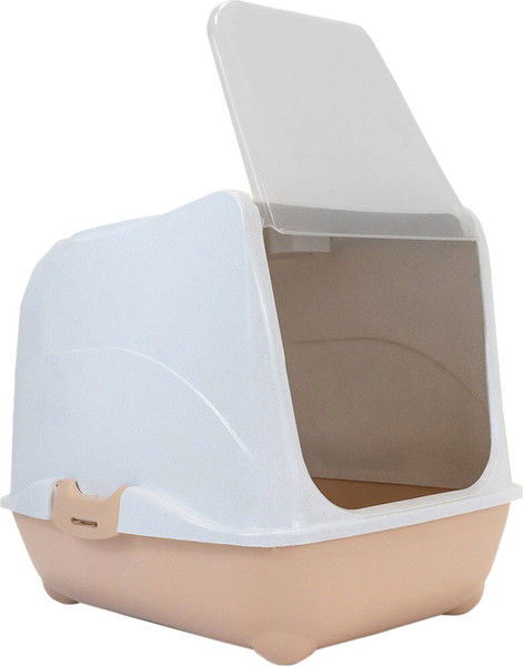 Изображение товара Туалет-домик ZooM Малый закрытый с дверцей / 2929беж-мрамор