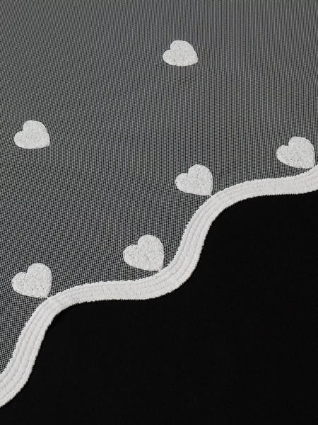 Изображение товара Гардина Arya Love 200x250 / 8001885869401 (белый)