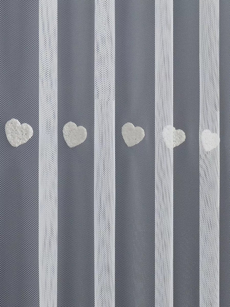 Изображение товара Гардина Arya Love 500x260 / 8001885869463 (белый)