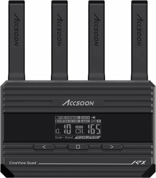 Изображение товара Приемопередатчик видеосигнала Accsoon CineView Quad RX / 29836