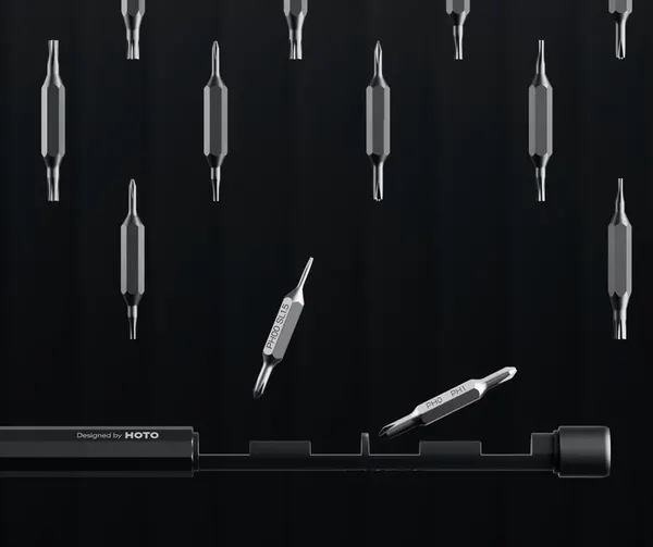 Изображение товара Отвертка HOTO Pocket Precision Screwdriver SE HFT0003GL (серый)