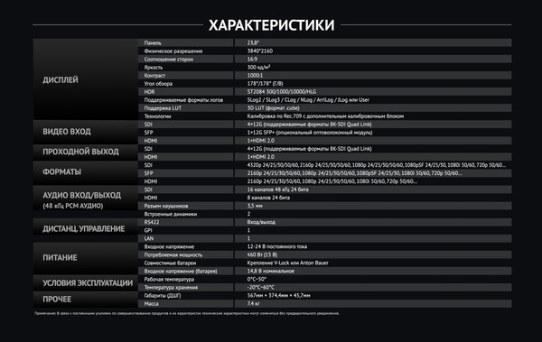 Изображение товара Монитор для камеры Avmatrix BSM238-8K / 31870