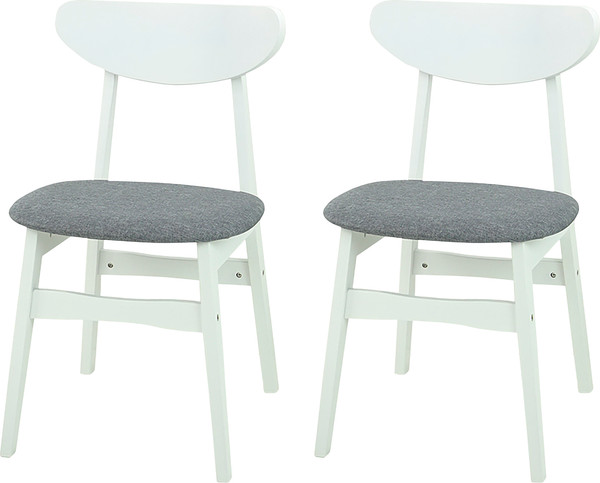 Изображение товара Набор стульев Мир Ротанга Юмико 465x495x825 / SM000061-1-1-1-2-1-0 (2шт, белый)