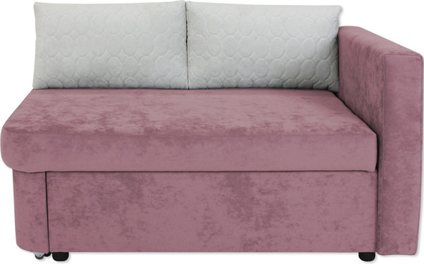 Изображение товара Тахта Аквилон Умка правая (бали 07 розовый/бали 01 белый)