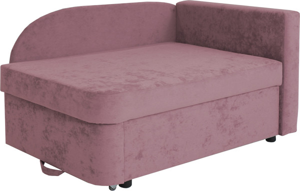 Изображение товара Тахта Аквилон Умка правая (бали 07 розовый/бали 01 белый)