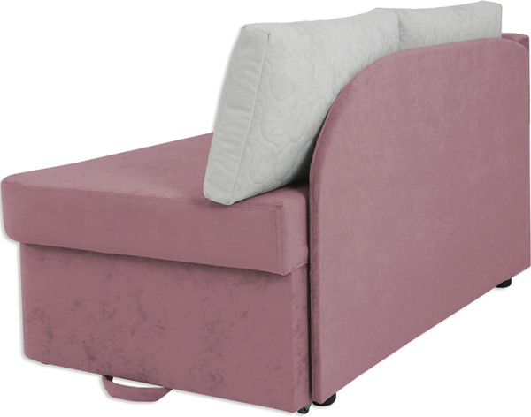 Изображение товара Тахта Аквилон Умка левая (бали 07 розовый/бали 01 белый)