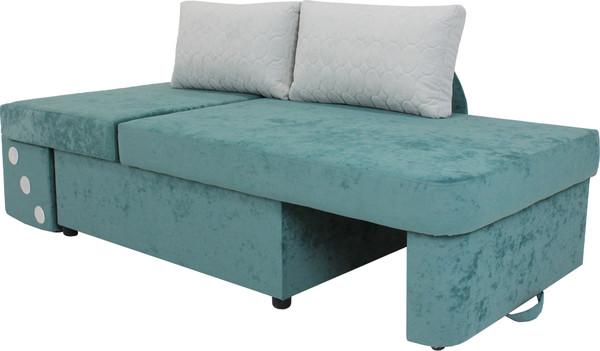 Изображение товара Тахта Аквилон Умка левая (бали 13 минт/бали 01 белый)