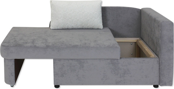 Изображение товара Тахта Аквилон Умка правая (бали 21 серый/бали 01 белый)