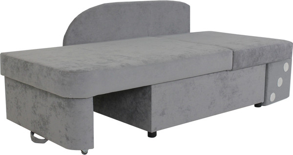 Изображение товара Тахта Аквилон Умка правая (бали 21 серый/бали 01 белый)