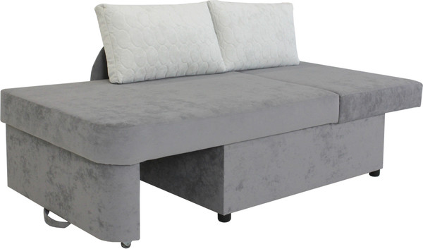 Изображение товара Тахта Аквилон Умка правая (бали 21 серый/бали 01 белый)