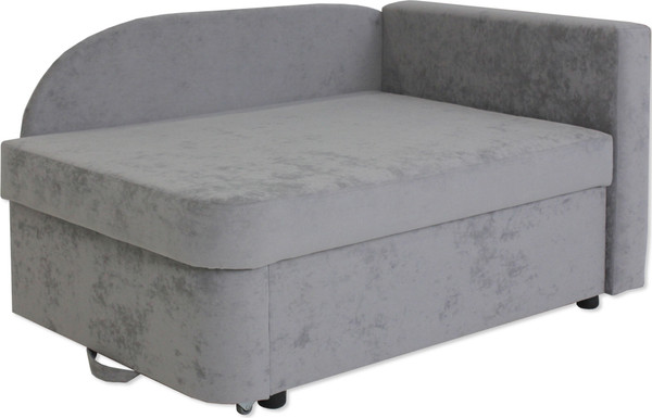 Изображение товара Тахта Аквилон Умка правая (бали 21 серый/бали 01 белый)