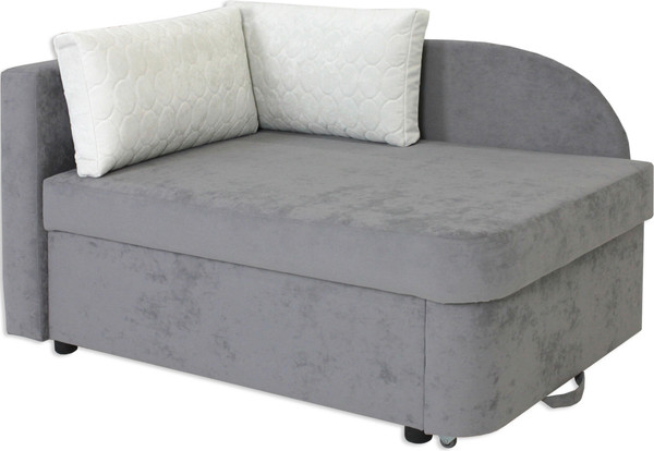 Изображение товара Тахта Аквилон Умка левая (бали 21 серый/бали 01 белый)