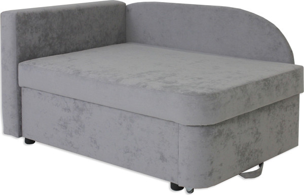 Изображение товара Тахта Аквилон Умка левая (бали 21 серый/бали 01 белый)