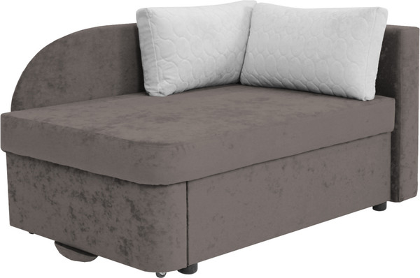 Изображение товара Тахта Аквилон Умка правая (бали 27 какао/бали 01 белый)