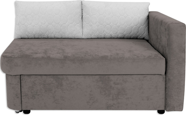 Изображение товара Тахта Аквилон Умка правая (бали 27 какао/бали 01 белый)